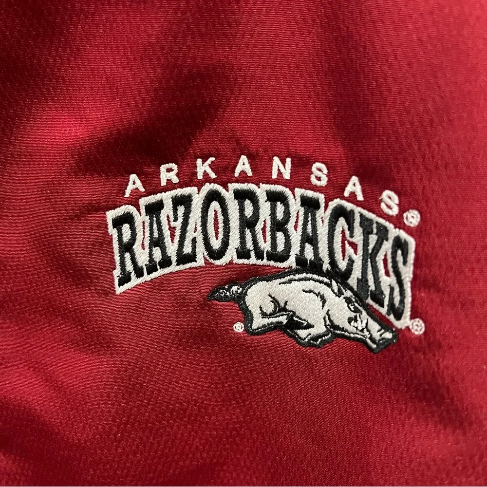 Russell Athletic Arkansas Razorbacks Full Zip Jacket Size Large - Picture 3 of 4